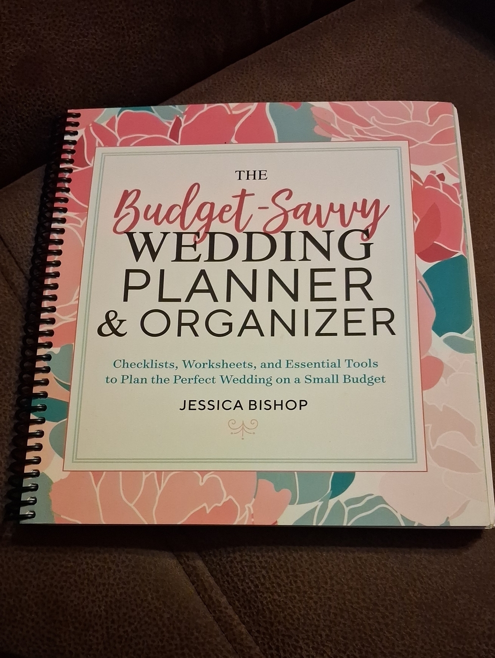 Budget-Savvy Wedding Planner & Organizer - Pink Floral
